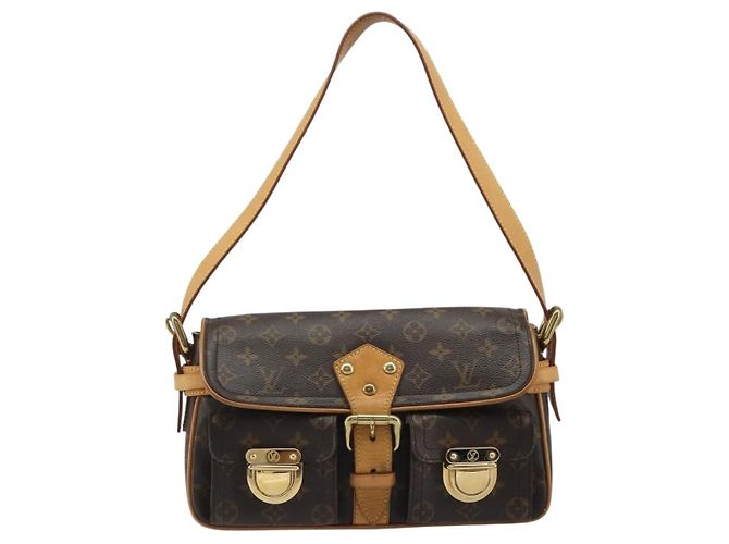 LOUIS VUITTON Borsa a Spalla Monogram Hudson M40027 LV Auth 188515SAV Monogramma - vista 13
