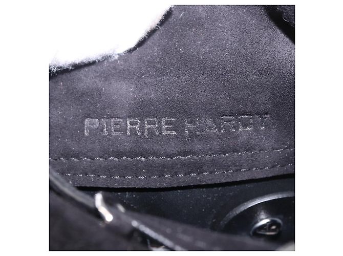 Autre Marque Borsa a Spalla PIERRE HARDY Scamosciato 2way Nero Argento Auth 187310V - vista 12