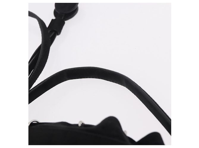 Autre Marque Borsa a Spalla PIERRE HARDY Scamosciato 2way Nero Argento Auth 187310V - vista 14