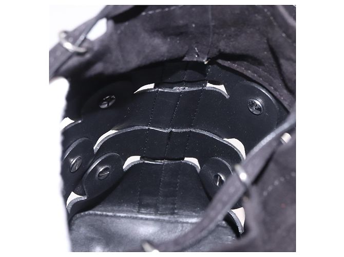 Autre Marque Borsa a Spalla PIERRE HARDY Scamosciato 2way Nero Argento Auth 187310V - vista 19