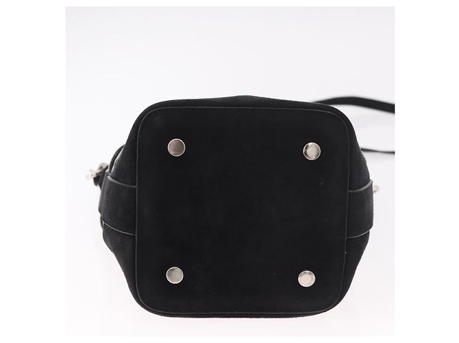 Autre Marque Borsa a Spalla PIERRE HARDY Scamosciato 2way Nero Argento Auth 187310V - vista 5