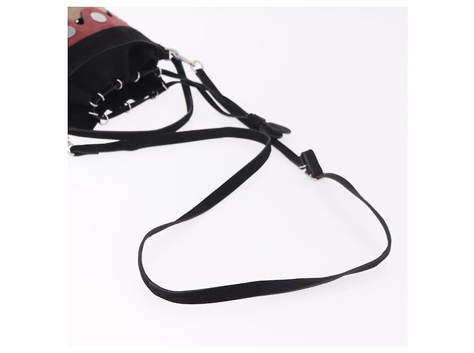 Autre Marque Borsa a Spalla PIERRE HARDY Scamosciato 2way Nero Argento Auth 187310V - vista 8