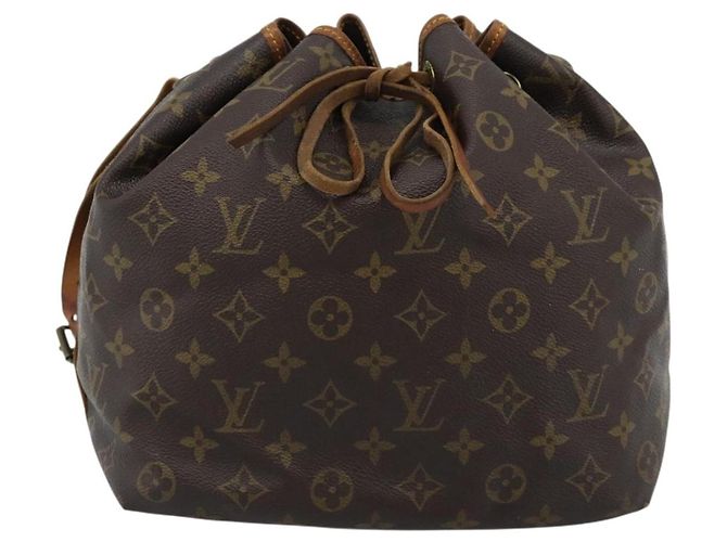 LOUIS VUITTON Bolso de Hombro Monogram Petit Noe M42226 LV Auth BA13573 Monograma - vista 13