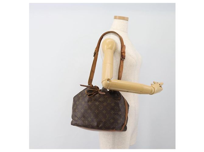 LOUIS VUITTON Bolso de Hombro Monogram Petit Noe M42226 LV Auth BA13573 Monograma - vista 19