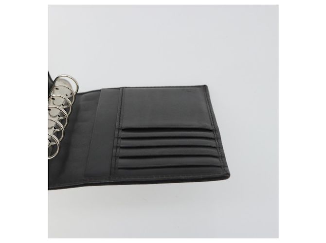 Cubierta de Agenda GUCCI GG Canvas Marrón Plata Auth mr2627A Castaño - vista 22