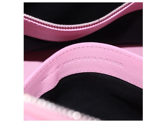 BALENCIAGA Sanrio Virutop HandleS Leather 2way Pink 619014 Auth 188908SM - vista 11