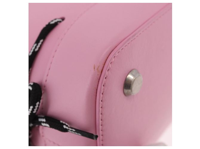 BALENCIAGA Sanrio Virutop HandleS Leather 2way Pink 619014 Auth 188908SM - vista 16