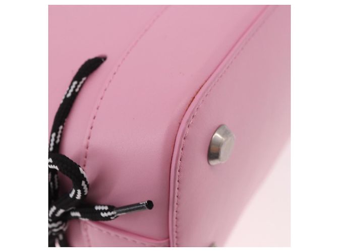 BALENCIAGA Sanrio Virutop HandleS Leather 2way Pink 619014 Auth 188908SM - vista 18