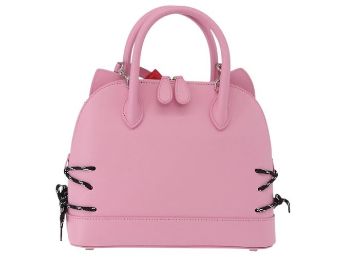 BALENCIAGA Sanrio Virutop HandleS Leather 2way Pink 619014 Auth 188908SM - vista 2