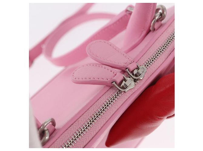 BALENCIAGA Sanrio Virutop HandleS Leather 2way Pink 619014 Auth 188908SM - vista 22