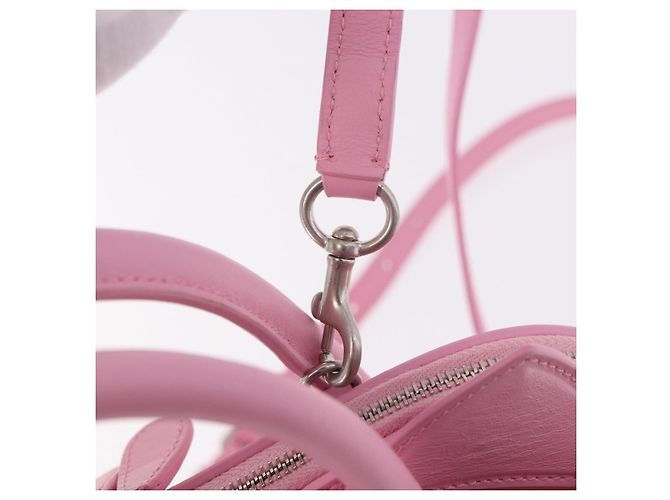 BALENCIAGA Sanrio Virutop HandleS Leather 2way Pink 619014 Auth 188908SM - vista 23