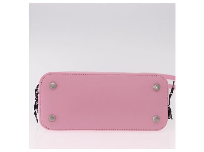 BALENCIAGA Sanrio Virutop HandleS Leather 2way Pink 619014 Auth 188908SM - vista 5