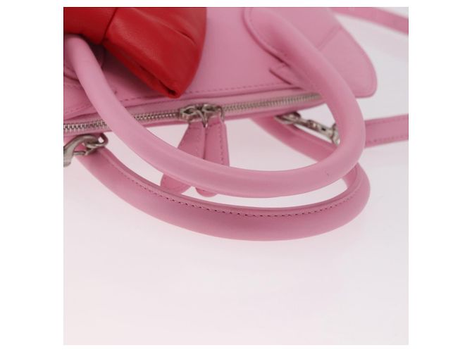 BALENCIAGA Sanrio Virutop HandleS Leather 2way Pink 619014 Auth 188908SM - vista 7