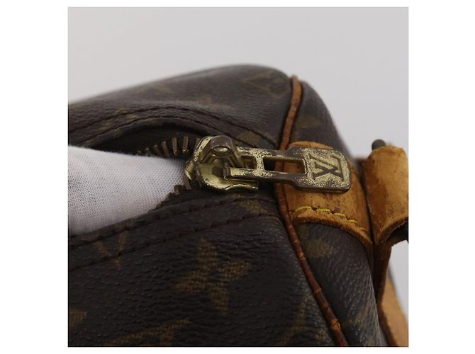 LOUIS VUITTON Monogram Keepall Bandouliere 55 Borsa Boston M41414 LV Auth 185696 Monogramma - vista 10