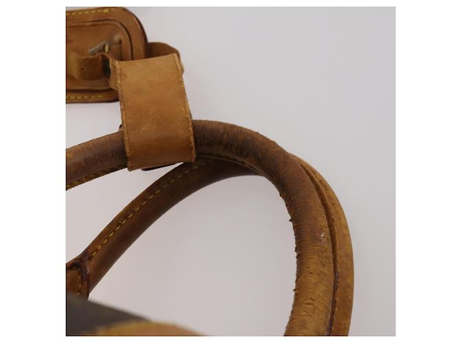LOUIS VUITTON Monogram Keepall Bandouliere 55 Borsa Boston M41414 LV Auth 185696 Monogramma - vista 16