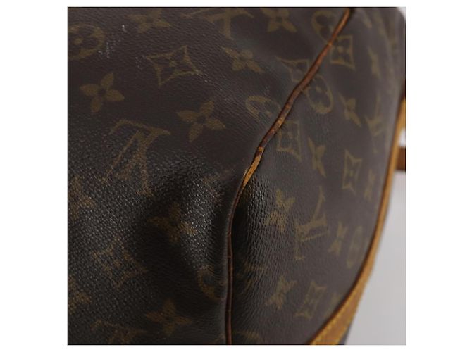 LOUIS VUITTON Monogram Keepall Bandouliere 55 Borsa Boston M41414 LV Auth 185696 Monogramma - vista 19
