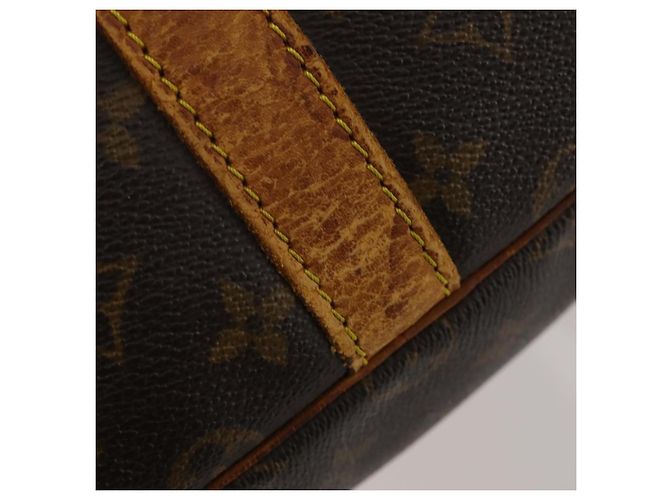LOUIS VUITTON Monogram Keepall Bandouliere 55 Borsa Boston M41414 LV Auth 185696 Monogramma - vista 23