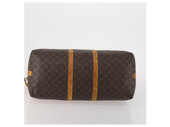 LOUIS VUITTON Monogram Keepall Bandouliere 55 Borsa Boston M41414 LV Auth 185696 Monogramma - vista 5