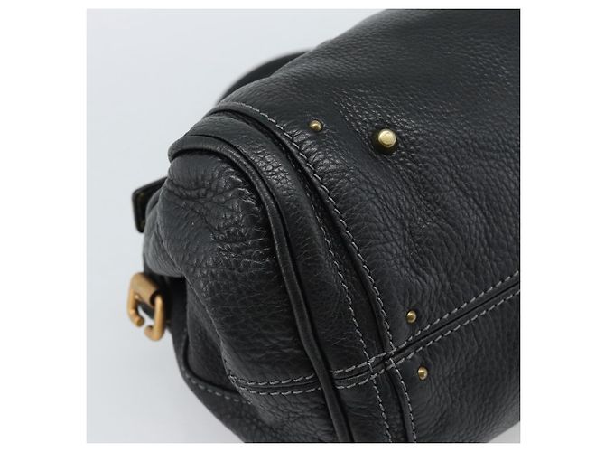 Chloé Borsa Chloe Paddington in pelle nera oro argento autenticata am11929M Nero D'oro - vista 17