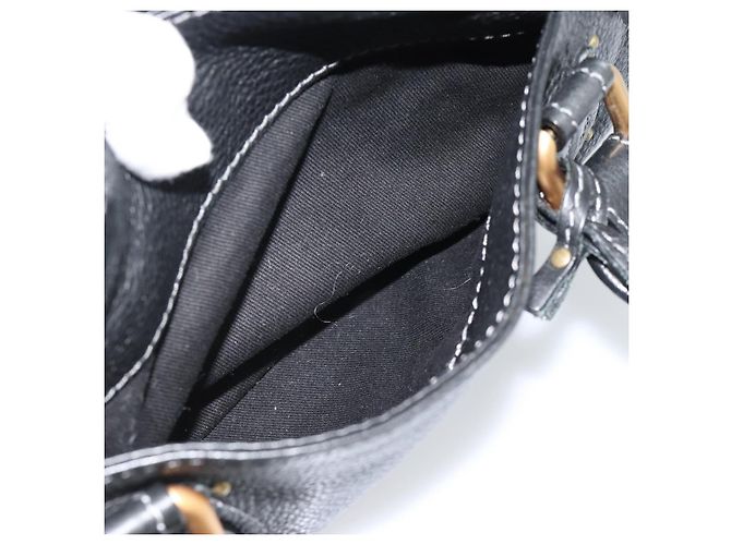 Chloé Borsa Chloe Paddington in pelle nera oro argento autenticata am11929M Nero D'oro - vista 27
