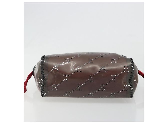 Autre Marque Bolso de hombro Stella MacCartney Chain Falabella Vinilo Rojo Auth BA13554A Roja - vista 4