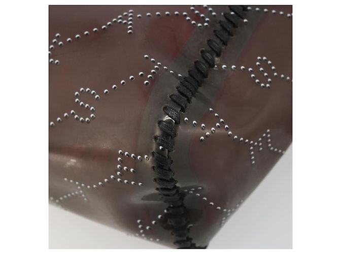 Autre Marque Bolso de hombro Stella MacCartney Chain Falabella Vinilo Rojo Auth BA13554A Roja - vista 8