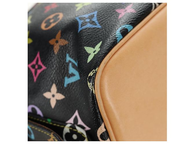 LOUIS VUITTON Monogram Multicolor Petit Noe Bag Black M42230 LV Auth mr2527SAV Schwarz - Ansicht 18