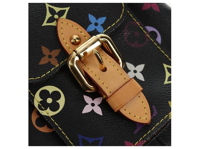 LOUIS VUITTON Monogram Multicolor Petit Noe Bag Black M42230 LV Auth mr2527SAV Schwarz - Ansicht 28