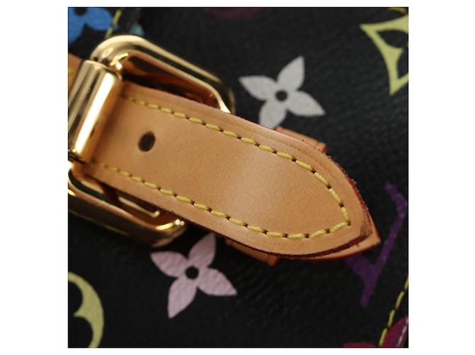 LOUIS VUITTON Monogram Multicolor Petit Noe Bag Black M42230 LV Auth mr2527SAV Schwarz - Ansicht 31
