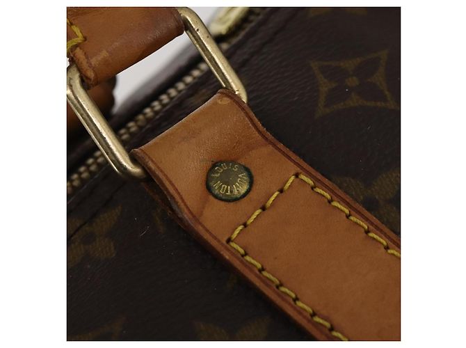 LOUIS VUITTON Monogram Keepall 60 Boston Bag M41422 LV Auth 187438A Monogramm - Ansicht 10