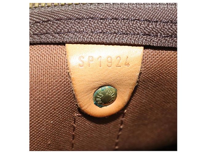 LOUIS VUITTON Monogram Keepall 60 Boston Bag M41422 LV Auth 187438A Monogramm - Ansicht 12