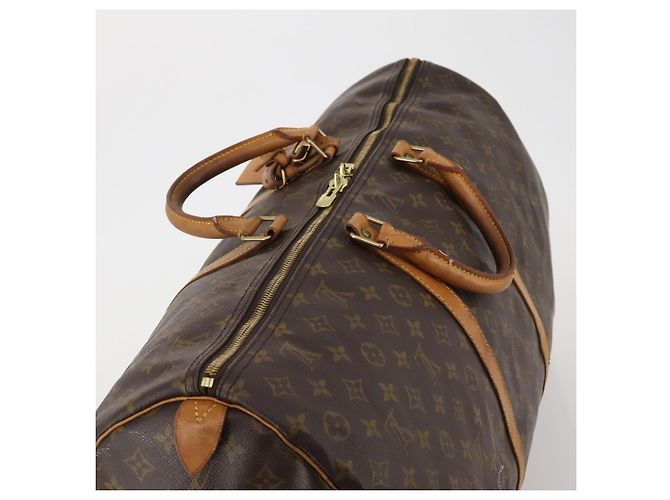 LOUIS VUITTON Monogram Keepall 60 Boston Bag M41422 LV Auth 187438A Monogramm - Ansicht 6