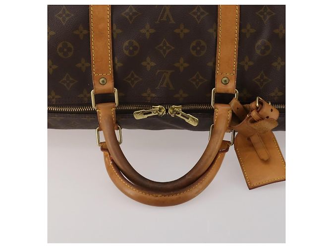 LOUIS VUITTON Monogram Keepall 60 Boston Bag M41422 LV Auth 187438A Monogramm - Ansicht 7
