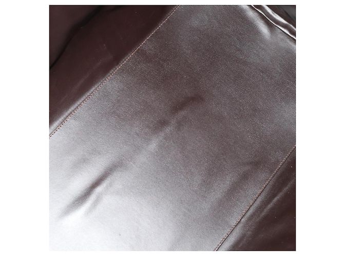 Céline Borsa Boston CELINE Macadam Canvas PVC Beige Oro Auth gh2046 D'oro - vista 12