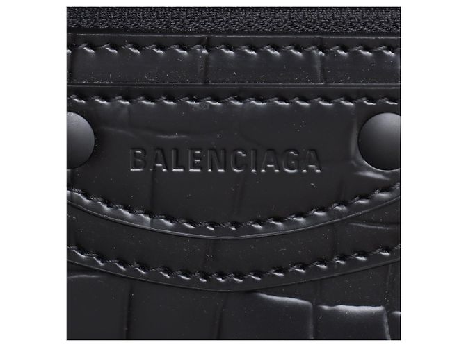 Balenciaga Borsa Tote Neo Classic City Medium in pelle nera Nero - vista 10