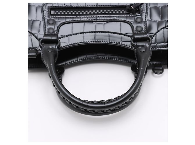 Balenciaga Borsa Tote Neo Classic City Medium in pelle nera Nero - vista 5