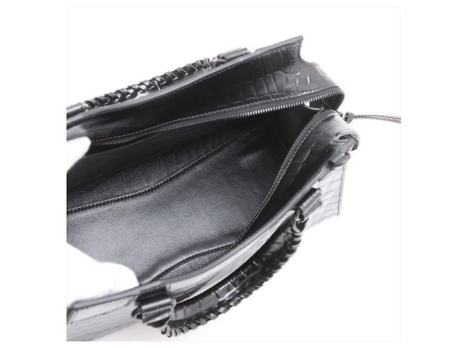 Balenciaga Borsa Tote Neo Classic City Medium in pelle nera Nero - vista 7