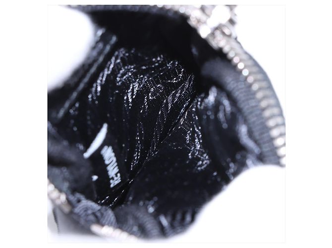 Prada Borsa a tracolla Re-Edition 2005 in nylon Econyl Black Nero - vista 6
