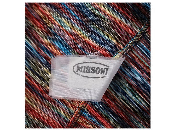 Missoni Iconic Multicolor Draped Knit Cardigan Mehrfarben - Ansicht 5