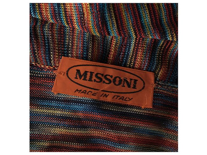 Missoni Iconic Multicolor Draped Knit Cardigan Mehrfarben - Ansicht 6