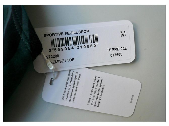 Eres Sport-BH Blattprint - Terre 22E Grün Dunkelgrün - Ansicht 2