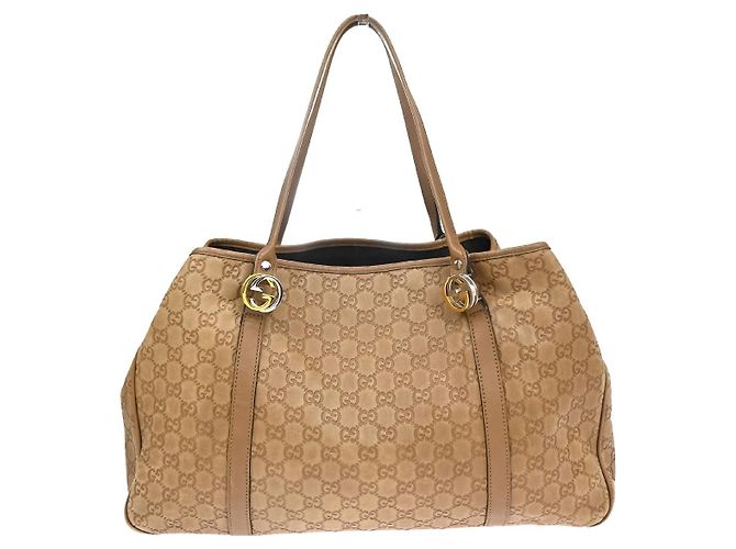 Gucci Twins Tote Guccissima Leder Large Braun - Ansicht 2