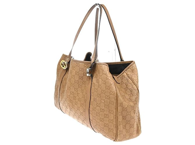 Gucci Twins Tote Guccissima Leder Large Braun - Ansicht 3