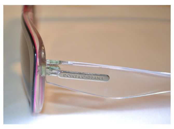 Gafas de sol Cat-Eye Dolce & Gabbana Negro Rosa - vista 4