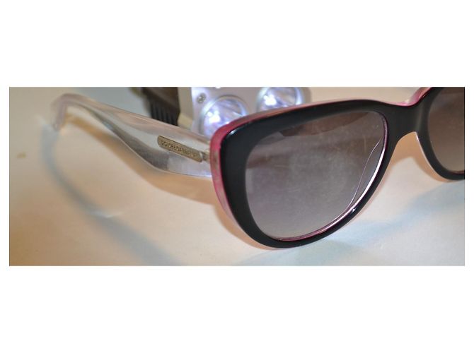Gafas de sol Cat-Eye Dolce & Gabbana Negro Rosa - vista 6