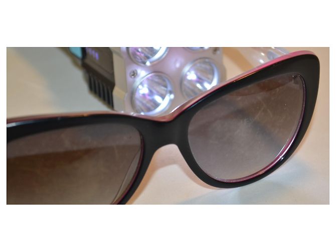 Gafas de sol Cat-Eye Dolce & Gabbana Negro Rosa - vista 7