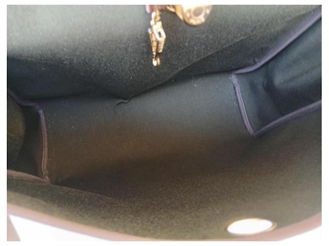 Borsa Hermès Herbag in tela e pelle marrone Verde - vista 15