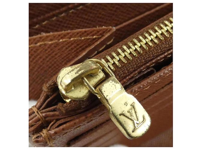 Cartera Organizadora Louis Vuitton Monogram Zippy Castaño - vista 7