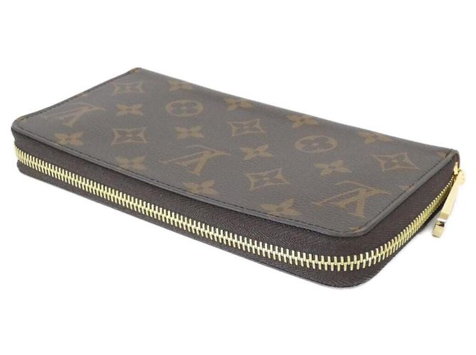 Louis Vuitton Monogram Zippy Wallet M42616 Marrone - vista 2
