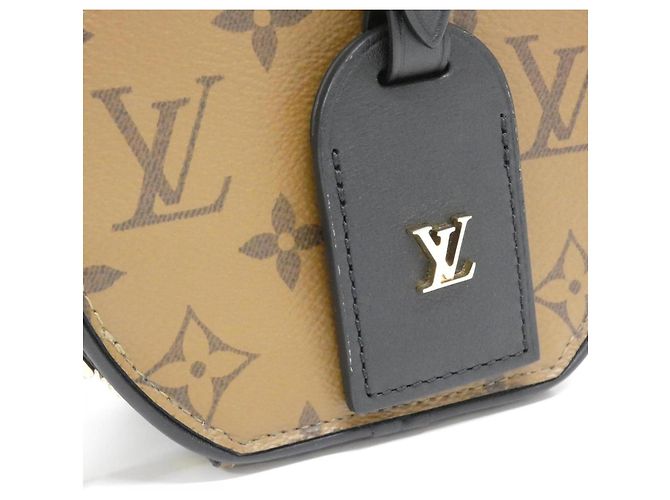 Borsa a Spalla Louis Vuitton Monogram Reverse Mini Boite Chapeau Marrone - vista 5